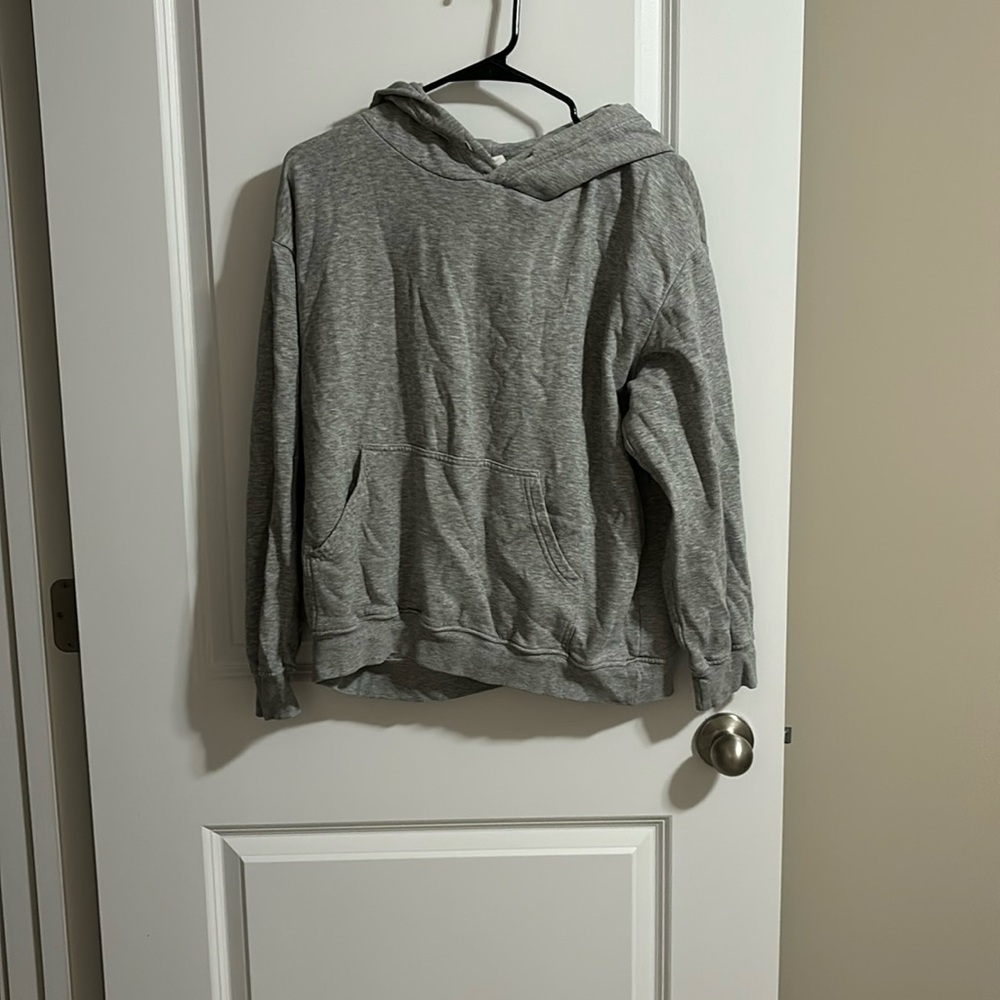 h&m grey hoodie, size medium
